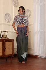 Dusk Gradient Dhoti