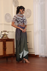 Dusk Gradient Dhoti