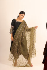 Lightweight comfortable chanderi fabric suit