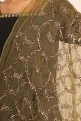 Lightweight comfortable chanderi fabric suit