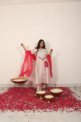 Sangria Marigold Kurta Set