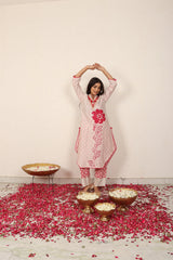 Merlot Poppy Kurta