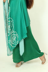 Emerald Blossom Kaftan