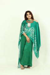 Emerald Blossom Kaftan