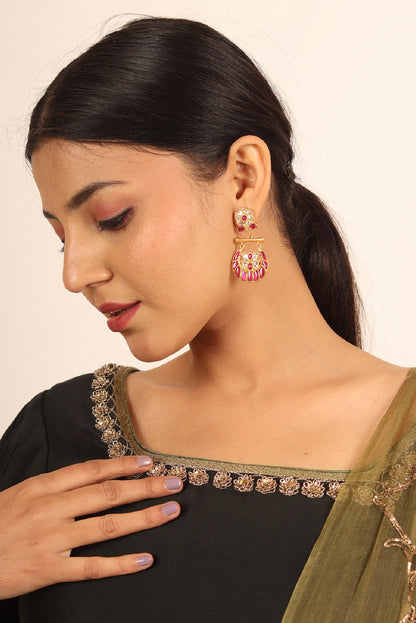 Lightweight comfortable chanderi fabric suit