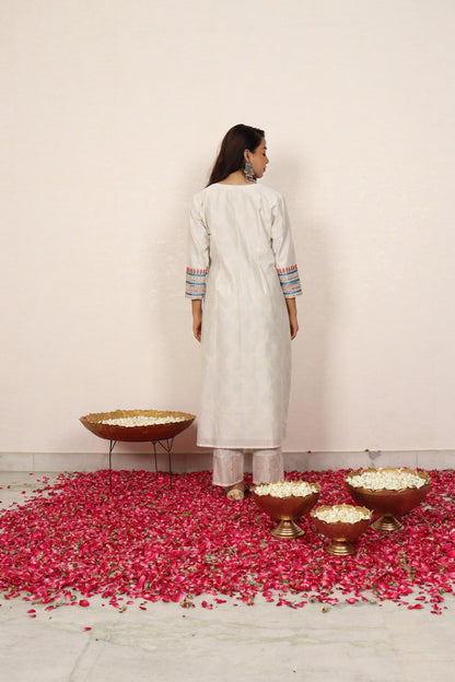 Blockprint Kurta