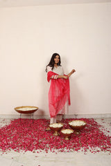 Sangria Marigold Kurta Set