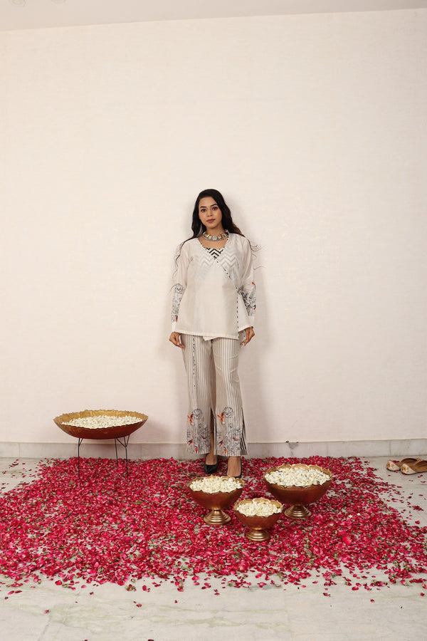 Beautiful intricate block printed co-ord set