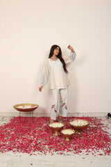 Beautiful intricate block printed co-ord set